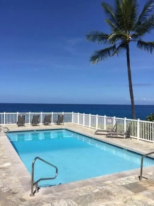 Peek-A-Boo Ocean View 1Br1Ba Ac Condo Kona Shores Kailua-Kona Apartamento